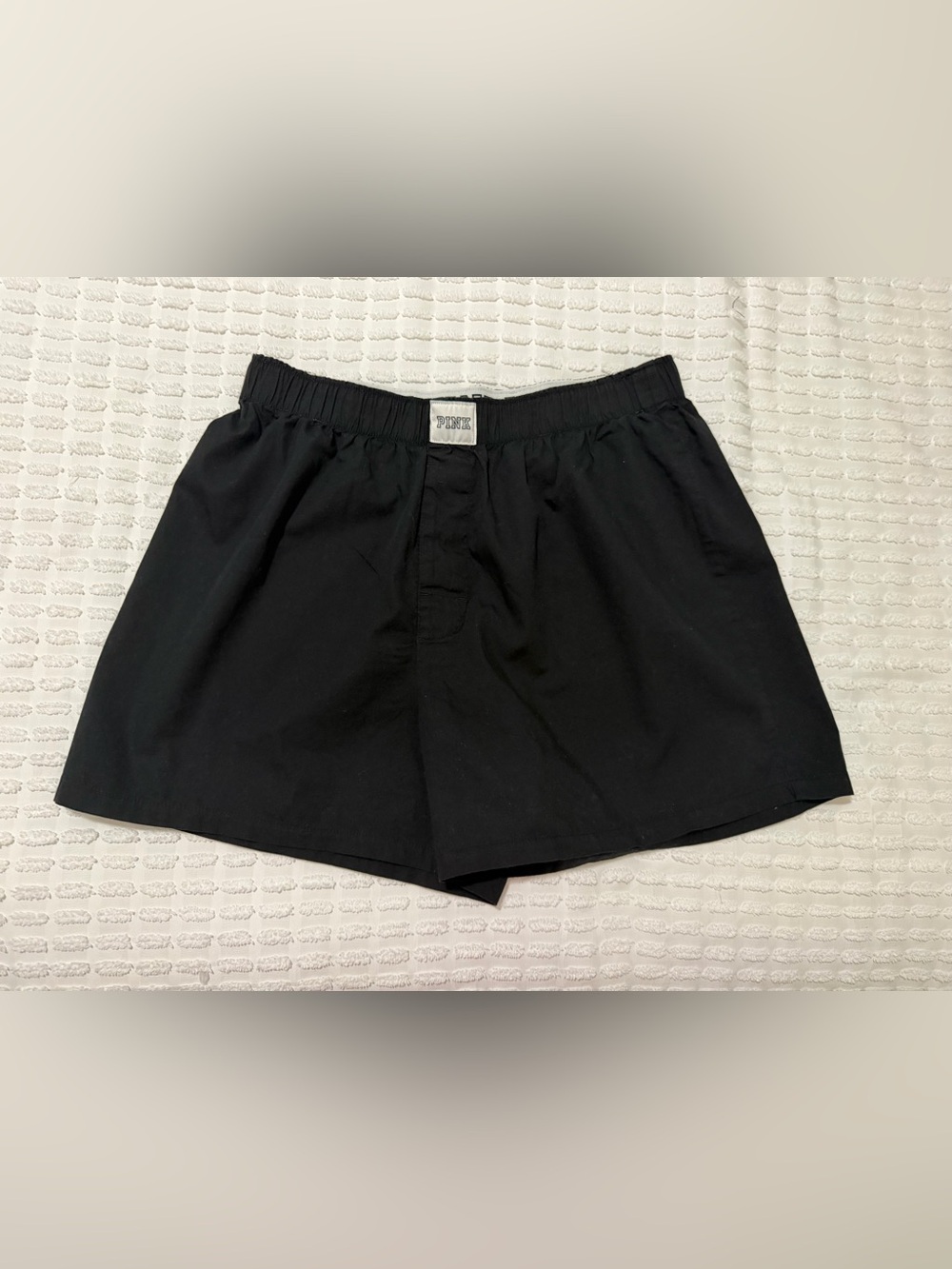 PINK Victoria Secret Cotton Boxer Shorts S